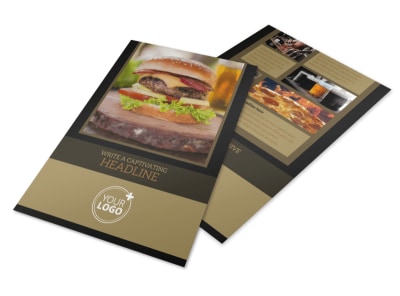 Bar & Grill Flyer Template preview