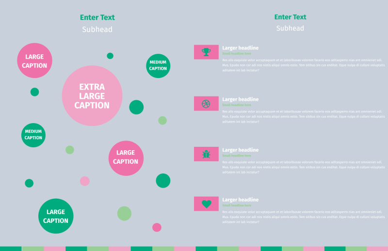 Ice Cream Shop Bi-Fold Brochure Template
