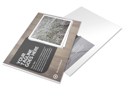 Quality Flooring Company Postcard Template preview