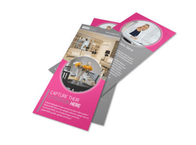 Interior Designers & Decorators Flyer Template preview