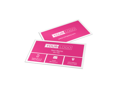 Interior Designers & Decorators Business Card Template preview