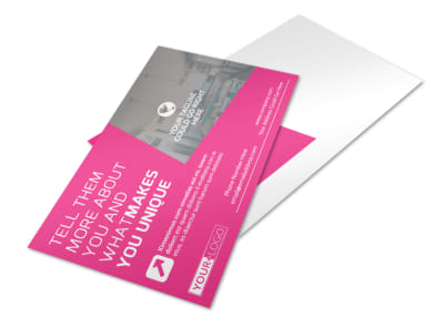 Interior Designers & Decorators Postcard Template preview
