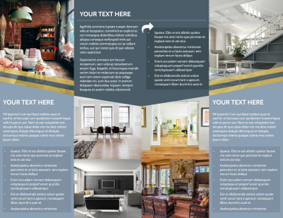 Furniture & Interior Design Brochure Template Preview 2