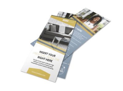 Furniture & Interior Design Flyer Template preview