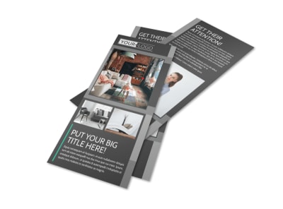 Furniture & Design Consultants Flyer Template preview