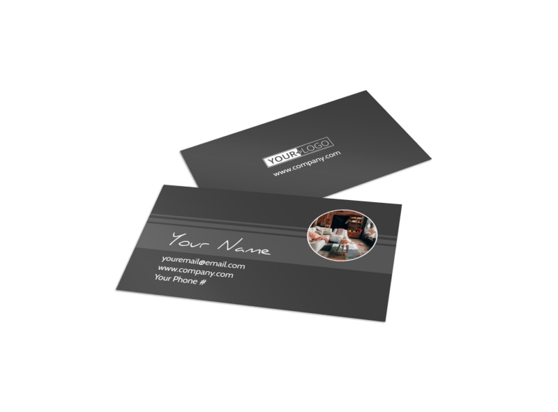 Furniture & Design Consultants Business Card Template
