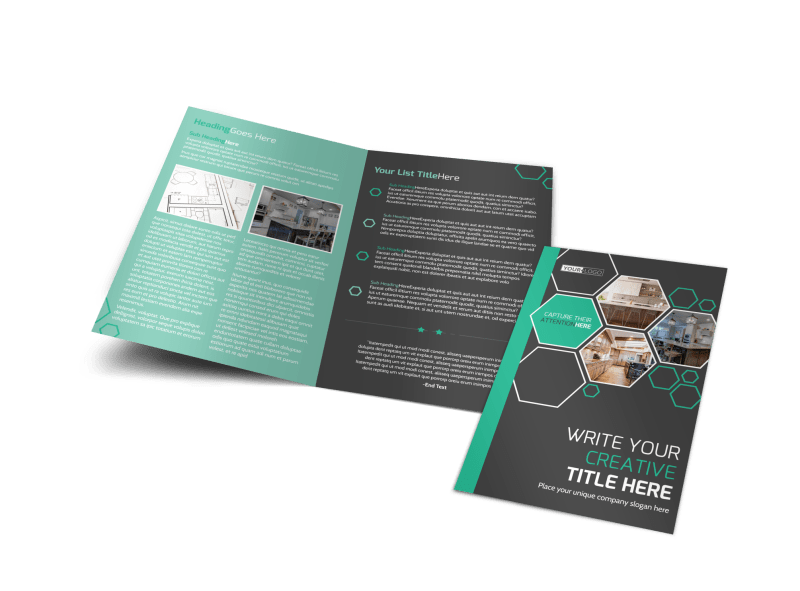 Kitchen Design Consultants Brochure Template Preview 1