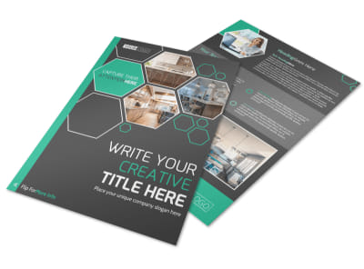 Kitchen Design Consultants Flyer Template preview