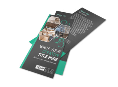 Kitchen Design Consultants Flyer Template preview