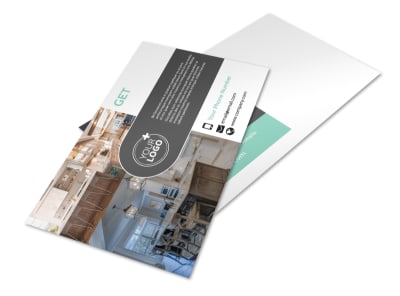 Kitchen Design Consultants Postcard Template preview