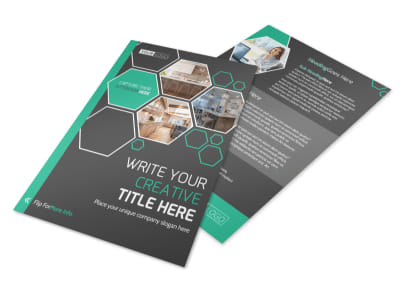 Kitchen Design Consultants Flyer Template preview