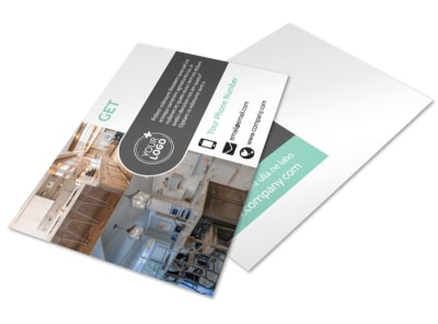Kitchen Design Consultants Postcard Template preview