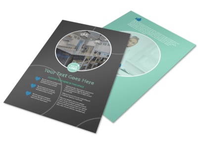 Kitchen Remodeling Flyer Template preview
