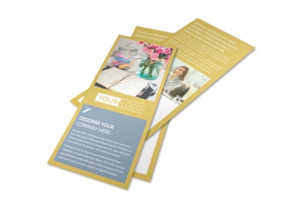 Home Organizing Service Flyer Template preview