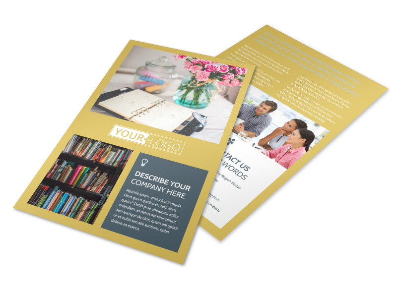 Home Organizing Service Flyer Template Preview 1