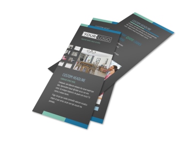 Interior Design Professionals Flyer Template preview