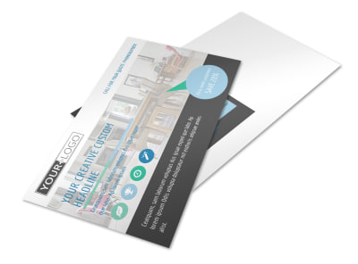 Interior Design Professionals Postcard Template preview