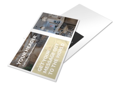 Kitchen Redesign Experts Postcard Template preview