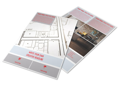 Creative Home Remodeling Flyer Template preview