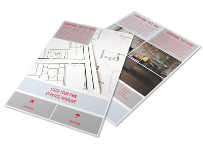 Creative Home Remodeling Flyer Template preview