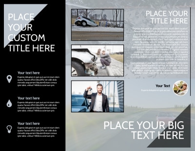 Auto Insurance Brochure Template Preview 2