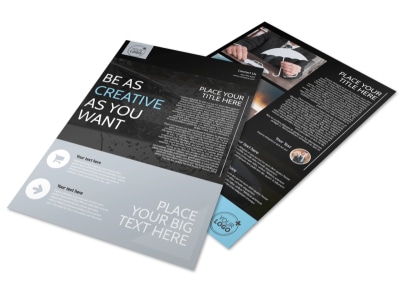 Auto Insurance Flyer Template preview