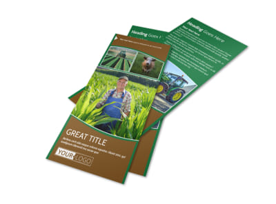 Farmers Insurance Agent Flyer Template preview