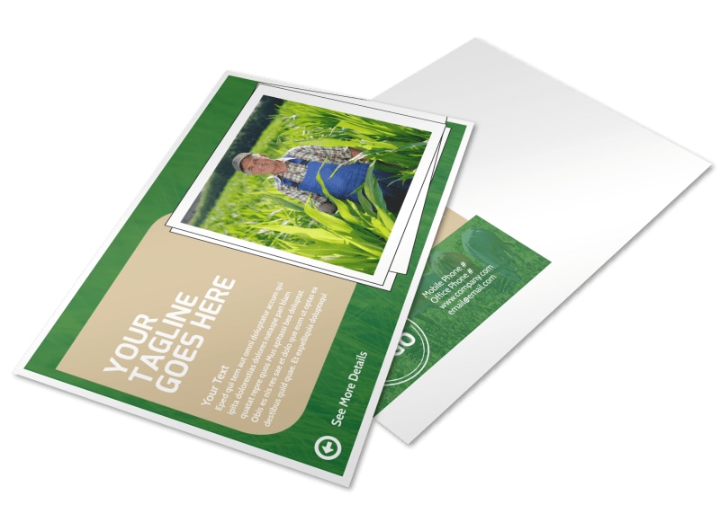Farmers Insurance Agent Postcard Template