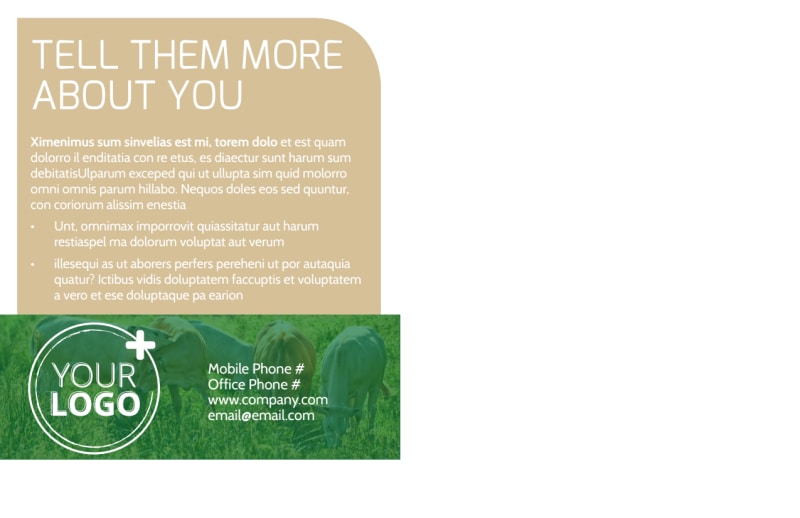 Farmers Insurance Agent Postcard Template