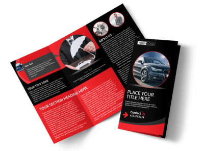 Auto Owners Insurance Tri-Fold Brochure Template preview