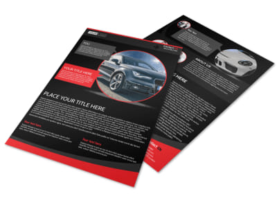 Auto Owners Insurance Flyer Template preview