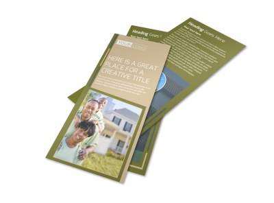 Homeowners Insurance Flyer Template preview