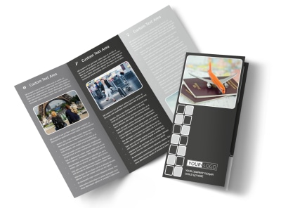 Travelers Insurance Tri-Fold Brochure Template preview