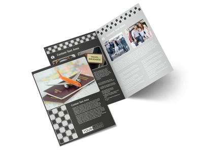 Travelers Insurance Bi-Fold Brochure Template preview