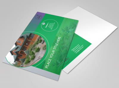 Residential Landscaping Postcard Template preview