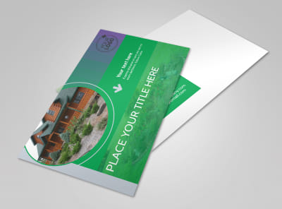 Residential Landscaping Postcard Template preview
