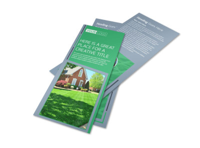 Tailored Lawn Care Flyer Template preview