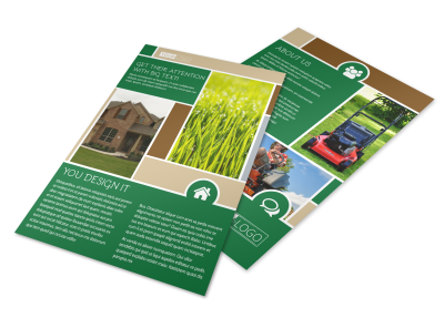 Lawn Care Flyers Template Preview