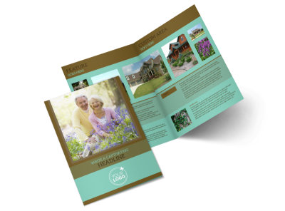 Beautiful Landscaping Bi-Fold Brochure Template preview