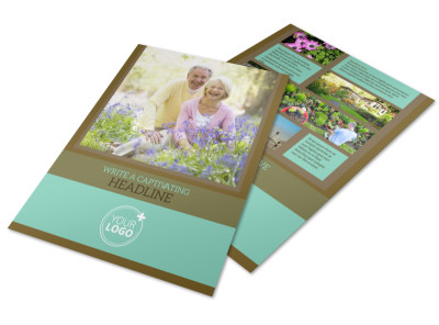 Beautiful Landscaping Flyer Template preview