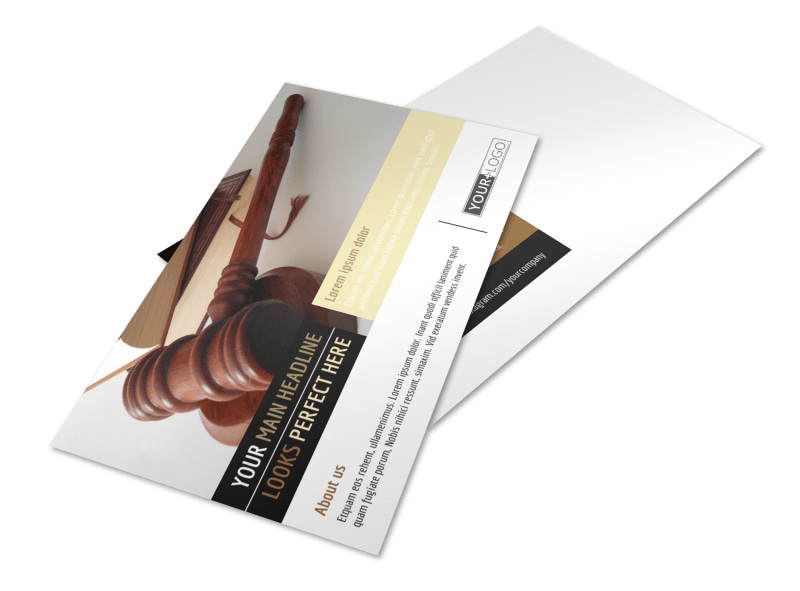 law postcard templates mycreativeshop