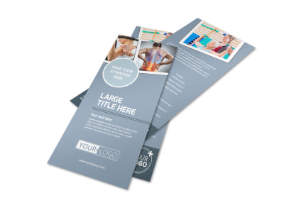 Orthopedics & Sports Medicine Flyer Template preview