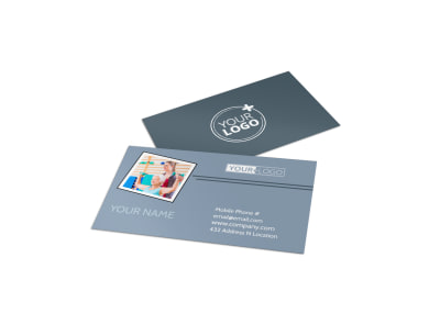 Orthopedics & Sports Medicine Business Card Template preview