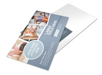 Orthopedics & Sports Medicine Postcard Template preview