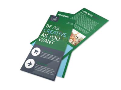 Nutritional Consultant Flyer Template preview