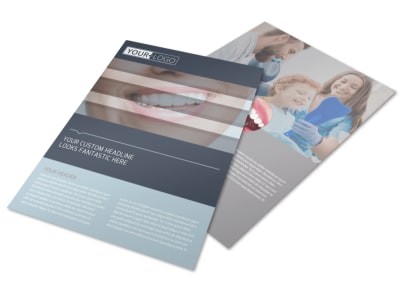 Quality Dentist Flyer Template preview
