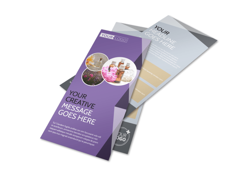 Essential Oils Flyer Template Preview 1