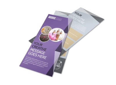 Essential Oils Flyer Template preview