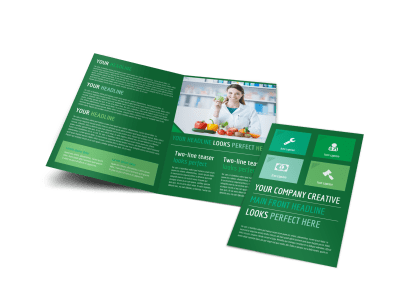 Nutrition Brochures Template Preview
