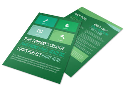 Healthy Diet Specialists Flyer Template preview